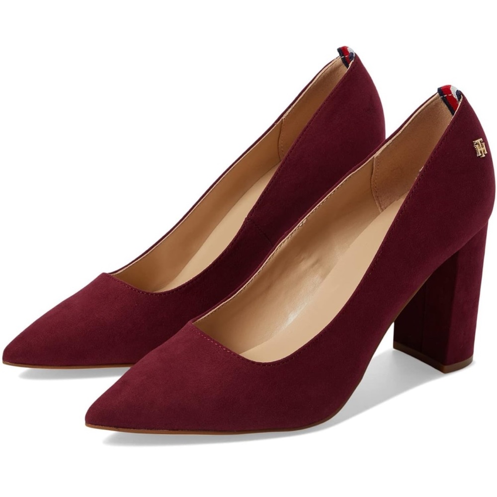Tommy Hilfiger Cranberry “Abilene” Pumps